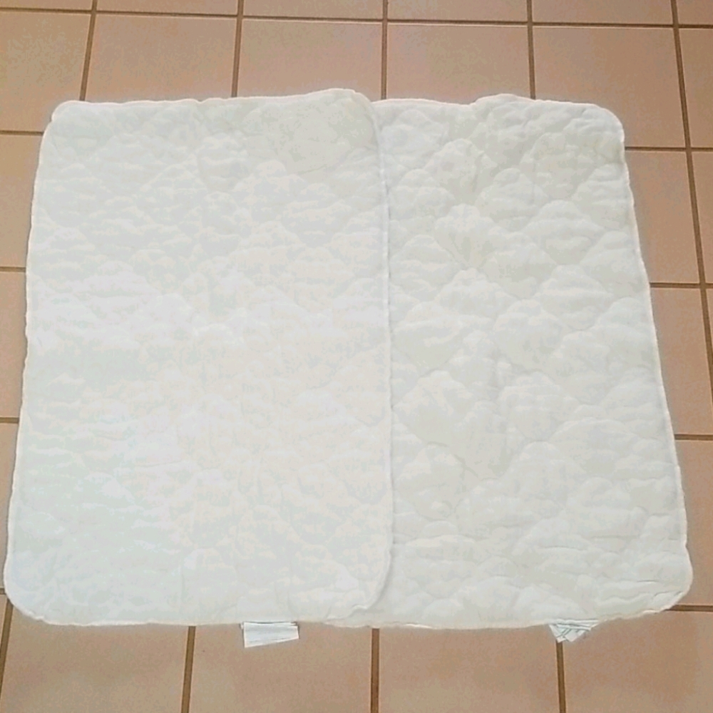 2 waterproof changing pad liners